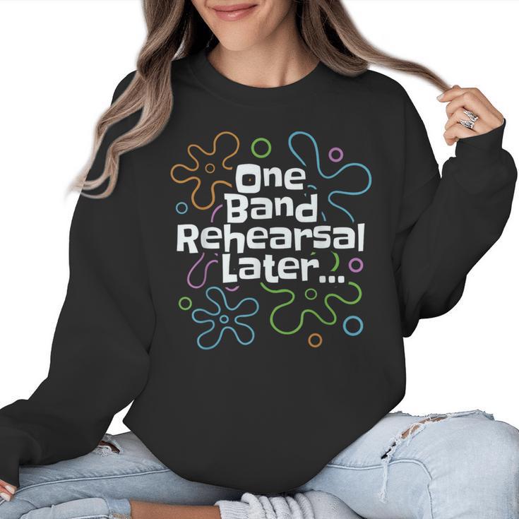Marching Band Director Music Teacher Women Crewneck Sweatshirt