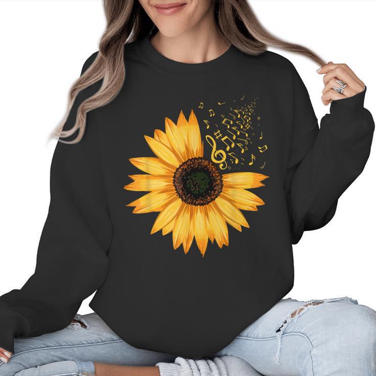 Music For Men Women Music Teacher Music Lover Women Crewneck Sweatshirt