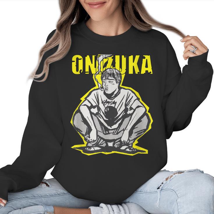 Onizuka Great Teacher Classic Anime Women Crewneck Sweatshirt