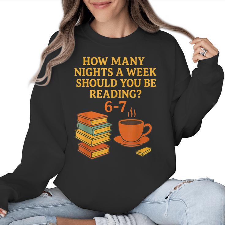 Reading 67 Meme English Teacher 6 7 Book Lover Humor Women Crewneck Sweatshirt, English Teacher Gifts, trending gift