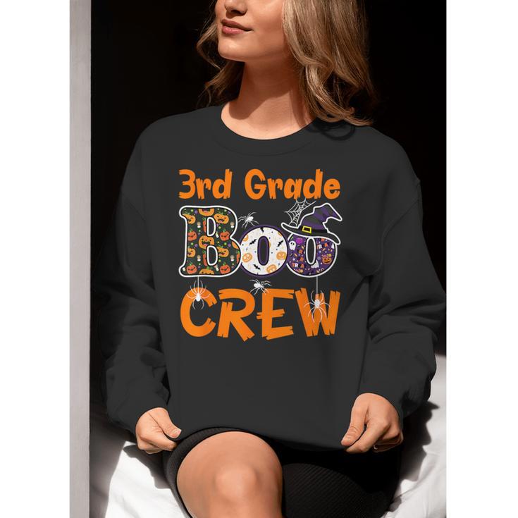 3rd Grade Boo Crew Halloween Teachers Students Costume Women Crewneck Sweatshirt, funny gift 3rd Grade Boo Crew Halloween Teachers Students Costume Women Crewneck Sweatshirt, funny gift