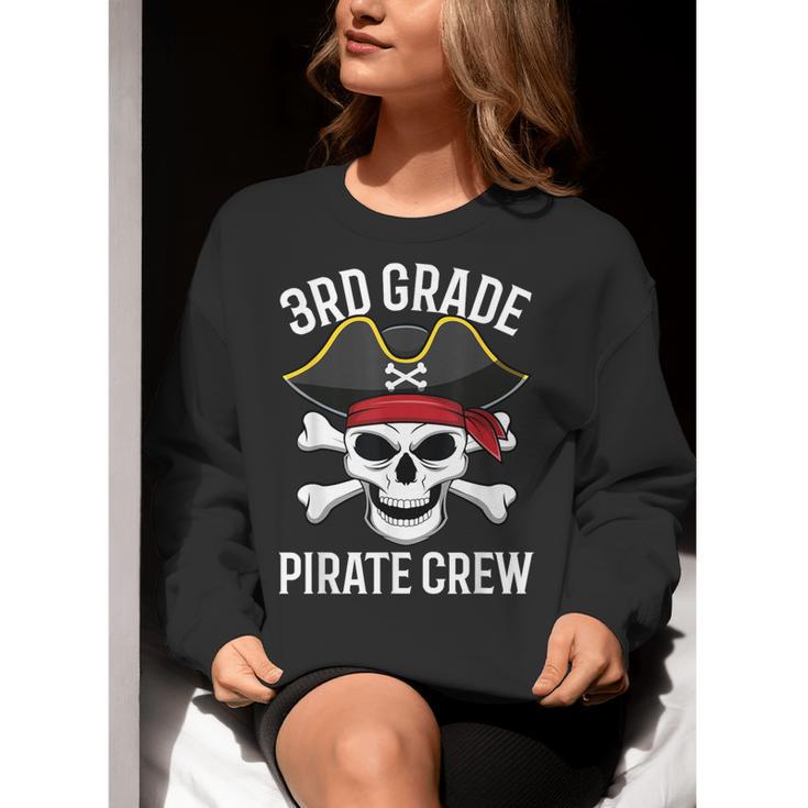 3rd Grade Pirate Crew Halloween Costume Student Teacher Women Crewneck Sweatshirt, funny gift 3rd Grade Pirate Crew Halloween Costume Student Teacher Women Crewneck Sweatshirt, funny gift
