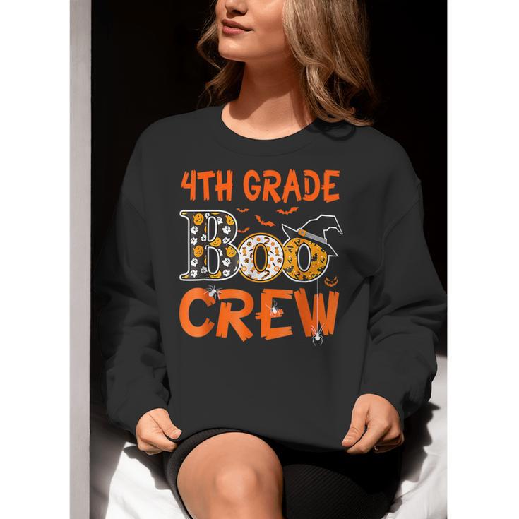 4th Grade Boo Crew Teacher Student Halloween Women Crewneck Sweatshirt, 4th Grade Teacher Sweatshirts, funny gift 4th Grade Boo Crew Teacher Student Halloween Women Crewneck Sweatshirt, 4th Grade Teacher Sweatshirts, funny gift