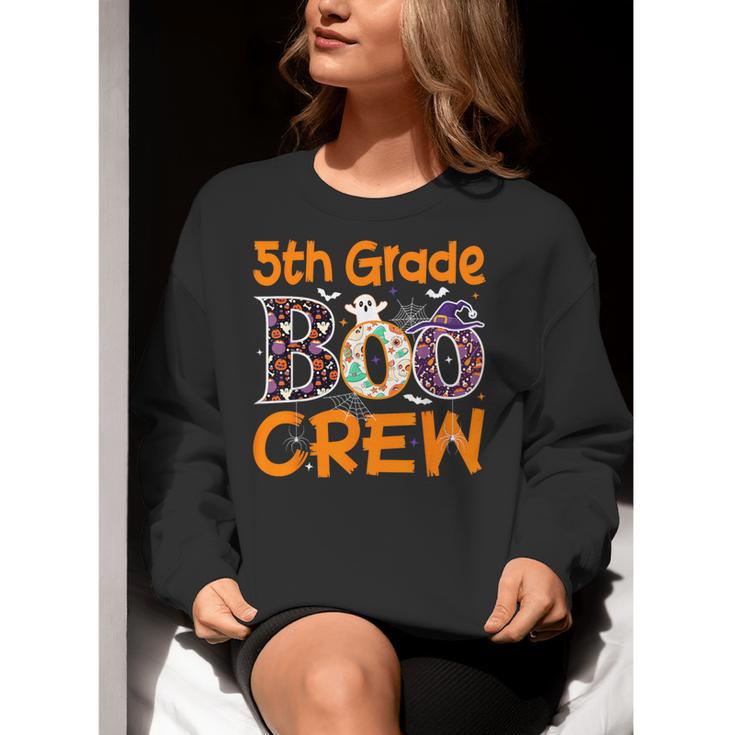 5th Grade Boo Crew Teacher Fifth Grade Halloween Women Crewneck Sweatshirt, funny gift 5th Grade Boo Crew Teacher Fifth Grade Halloween Women Crewneck Sweatshirt, funny gift