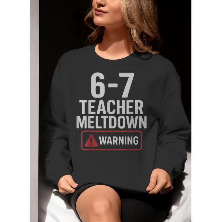 67 Don't Say 6-7 Again Teacher Shirt 67 Sarcastic Meme Women Crewneck Sweatshirt, funny gift 67 Don't Say 6-7 Again Teacher Shirt 67 Sarcastic Meme Women Crewneck Sweatshirt, funny gift