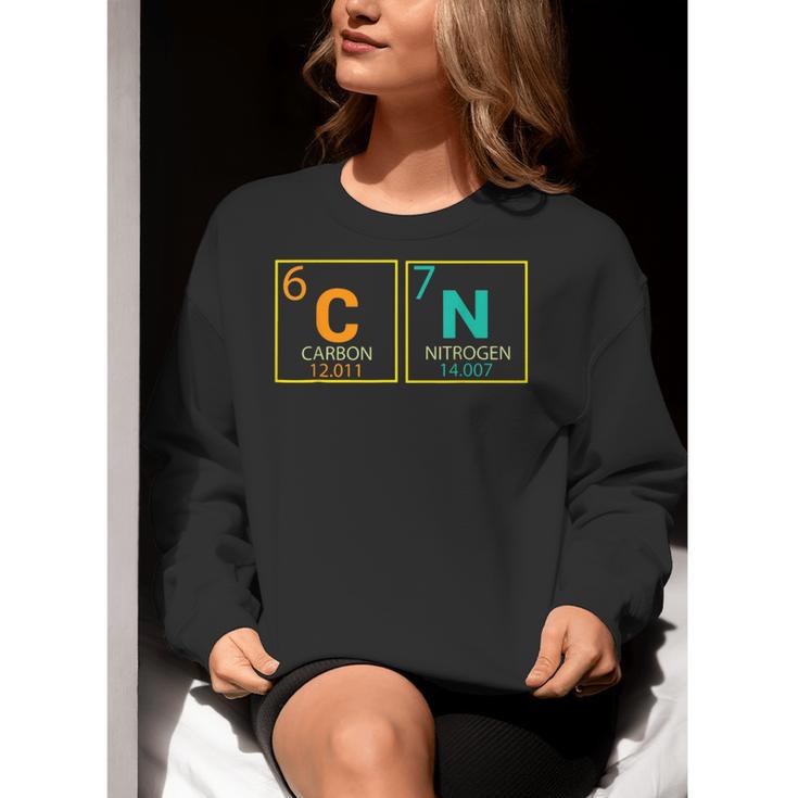 67 Meme Six Seven Teacher Science Periodic Table Women Crewneck Sweatshirt, Science Teacher Sweatshirts, funny gift
