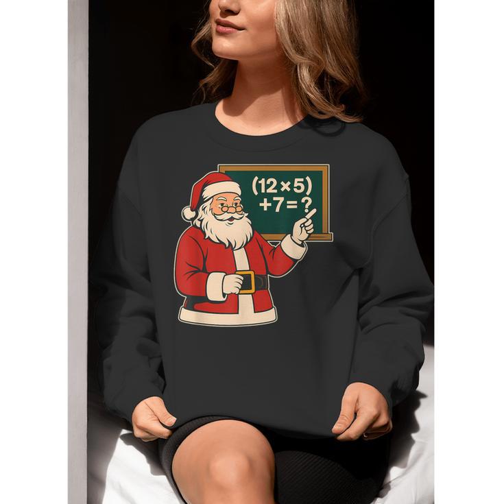 67 Teacher Christmas Santa Six Seven Meme Brainrot Math Joke Women Crewneck Sweatshirt, funny gift 67 Teacher Christmas Santa Six Seven Meme Brainrot Math Joke Women Crewneck Sweatshirt, funny gift