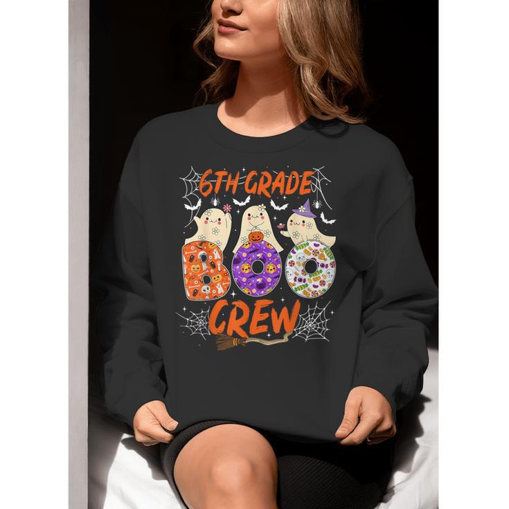 6th Grade Boo Crew Sixth Grade Halloween Teacher Kid Women Crewneck Sweatshirt, funny gift 6th Grade Boo Crew Sixth Grade Halloween Teacher Kid Women Crewneck Sweatshirt, funny gift
