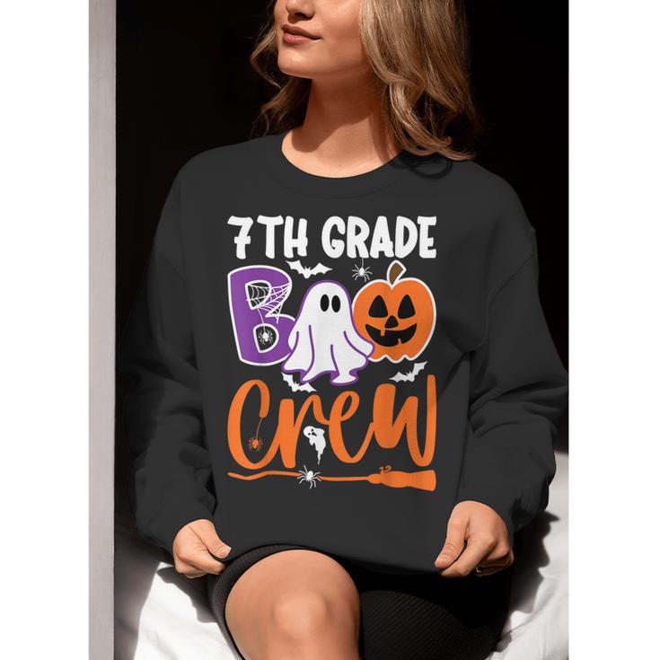 7th Grade Boo Crew Teacher Student Halloween Costume Women Crewneck Sweatshirt, funny gift 7th Grade Boo Crew Teacher Student Halloween Costume Women Crewneck Sweatshirt, funny gift