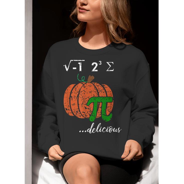 I Ate Some Pumpkin Pi Pie Math Teacher Halloween For Men Women Kids Women Crewneck Sweatshirt, funny gift