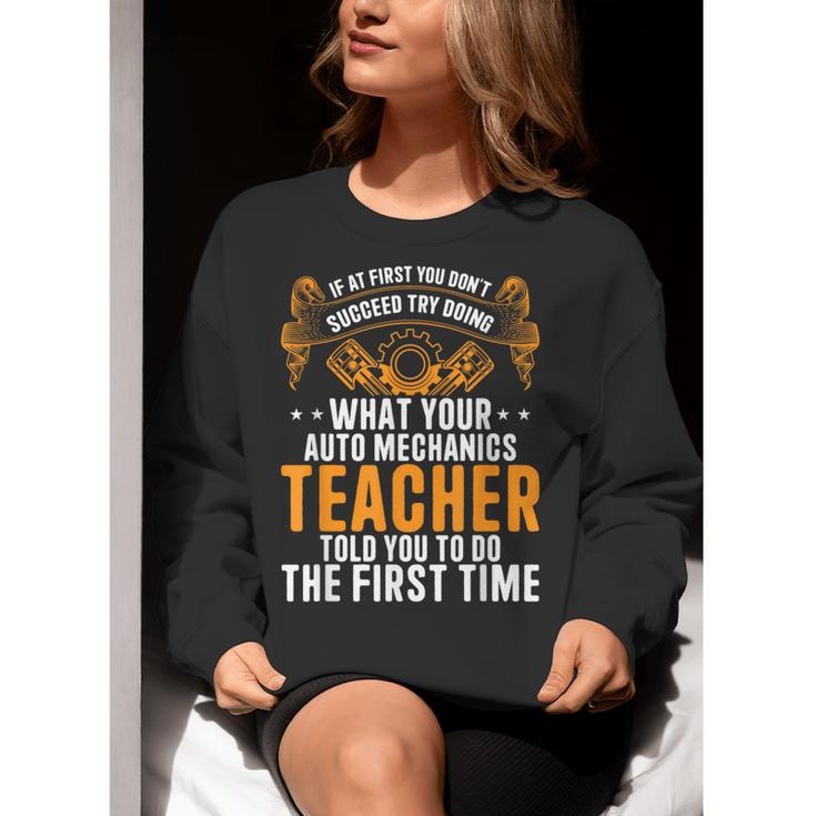 Auto Mechanic Teacher Car Repair Auto Mechanic Women Crewneck Sweatshirt, funny gift Auto Mechanic Teacher Car Repair Auto Mechanic Women Crewneck Sweatshirt, funny gift