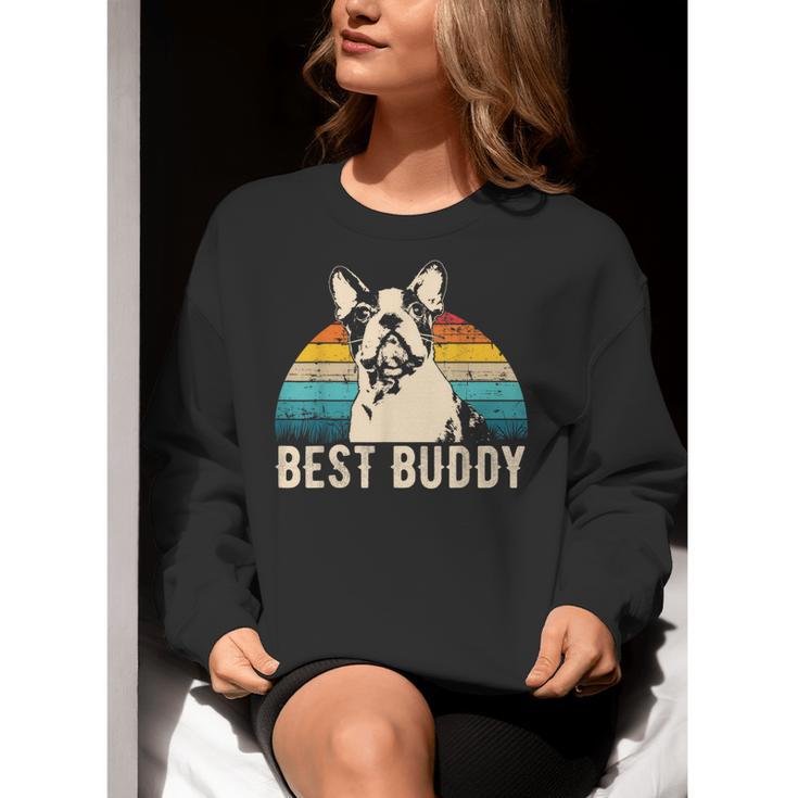 Boston Terrier Boston-Bulldog Women Crewneck Sweatshirt, funny gift