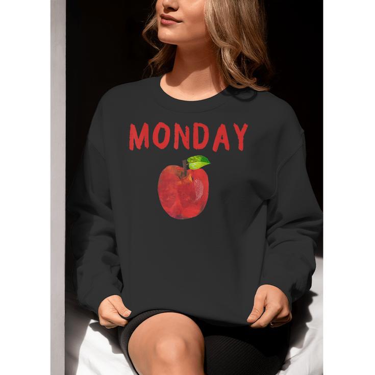 Caterpillar Friday Fruit Kindergarten Teacher Men Women Kids Women Crewneck Sweatshirt, funny gift Caterpillar Friday Fruit Kindergarten Teacher Men Women Kids Women Crewneck Sweatshirt, funny gift