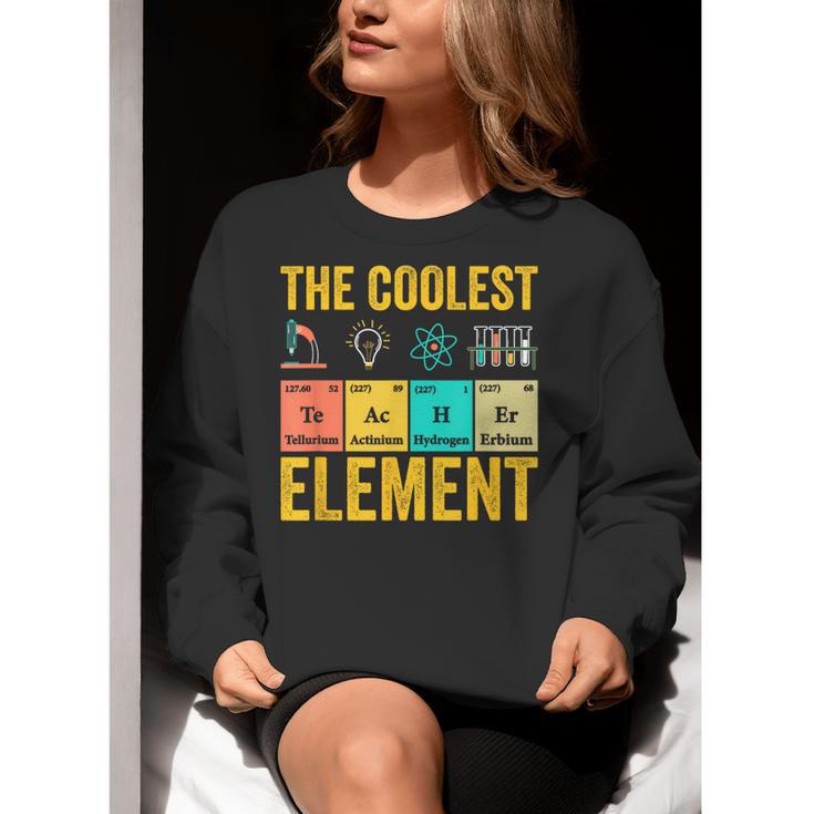 Chemistry Teacher Element Science Student Chemist Women Crewneck Sweatshirt, Science Teacher Sweatshirts, funny gift