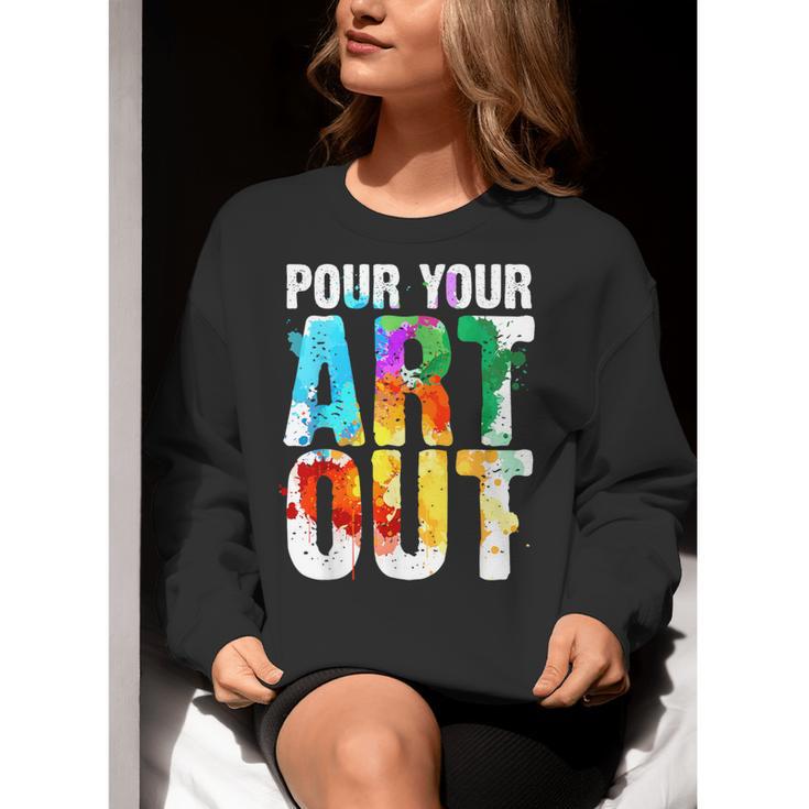 Cool Artist For Men Women Painter Art Teacher Paint Artists Women Crewneck Sweatshirt, funny gift Cool Artist For Men Women Painter Art Teacher Paint Artists Women Crewneck Sweatshirt, funny gift