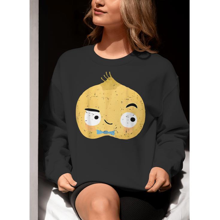 The Cool Bean Good Egg Teacher Halloween Costume Food Group Women Crewneck Sweatshirt, funny gift The Cool Bean Good Egg Teacher Halloween Costume Food Group Women Crewneck Sweatshirt, funny gift