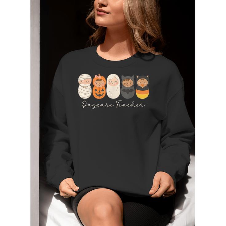 Daycare Teacher Halloween Infant Squad Spooky Childcare Fall Women Crewneck Sweatshirt, funny gift Daycare Teacher Halloween Infant Squad Spooky Childcare Fall Women Crewneck Sweatshirt, funny gift