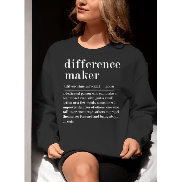 Difference Maker Definition Best Friend Teacher Life Women Crewneck Sweatshirt, funny gift Difference Maker Definition Best Friend Teacher Life Women Crewneck Sweatshirt, funny gift