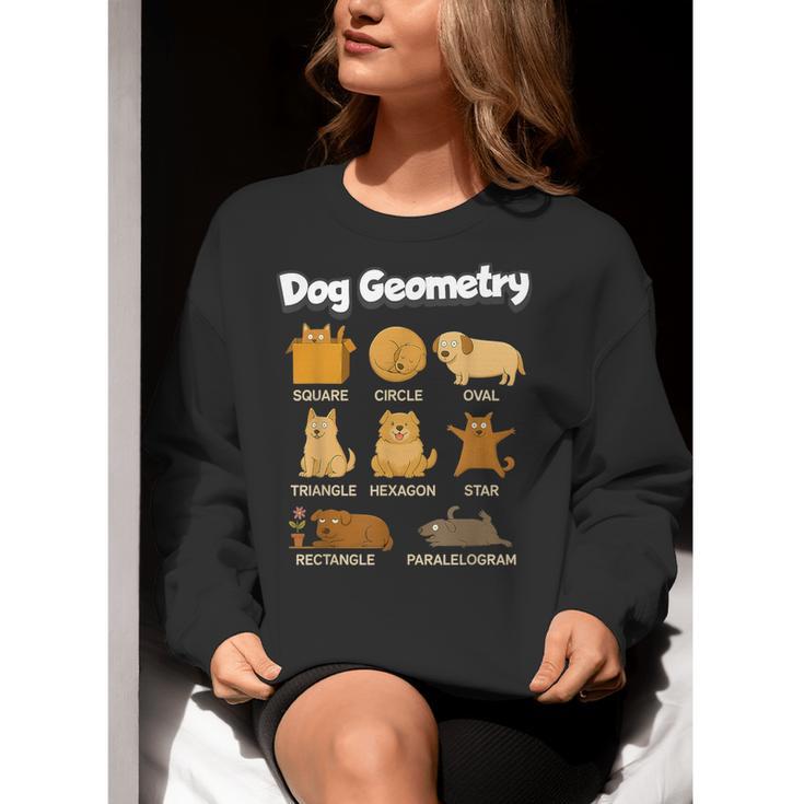 Dog Geometry Math Teacher Back To School STEM Humor Women Crewneck Sweatshirt, funny gift Dog Geometry Math Teacher Back To School STEM Humor Women Crewneck Sweatshirt, funny gift