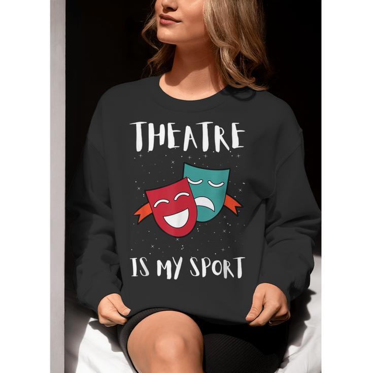 Drama Teacher For Theatre And Performing Arts Women Crewneck Sweatshirt, funny gift Drama Teacher For Theatre And Performing Arts Women Crewneck Sweatshirt, funny gift