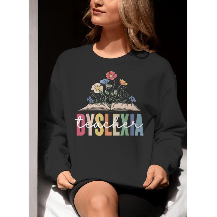 Dyslexia Teacher Awareness Dyslexic Dyslexics Dyslexia Women Crewneck Sweatshirt, funny gift Dyslexia Teacher Awareness Dyslexic Dyslexics Dyslexia Women Crewneck Sweatshirt, funny gift