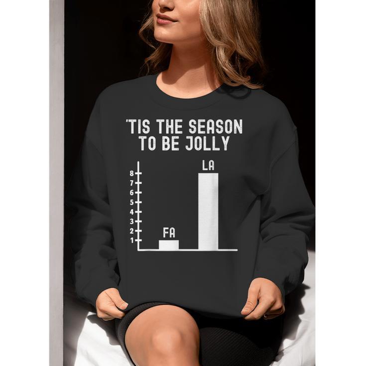 Fa La 8 Math Pun Math Teacher Christmas Women Crewneck Sweatshirt, funny gift Fa La 8 Math Pun Math Teacher Christmas Women Crewneck Sweatshirt, funny gift
