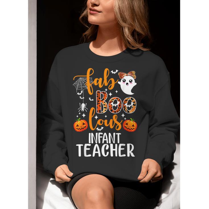 Faboolous INFANT Teacher Halloween Women Crewneck Sweatshirt, funny gift Faboolous INFANT Teacher Halloween Women Crewneck Sweatshirt, funny gift
