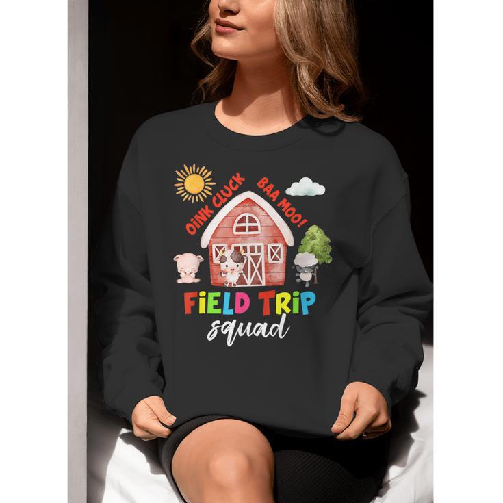 Farm Field Trip Squad Field Day 2025 Teachers Students Women Crewneck Sweatshirt, funny gift Farm Field Trip Squad Field Day 2025 Teachers Students Women Crewneck Sweatshirt, funny gift