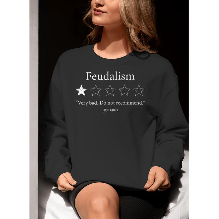 Feudalism Review World History AP History Teacher Women Crewneck Sweatshirt, History Teacher Sweatshirts, funny gift Feudalism Review World History AP History Teacher Women Crewneck Sweatshirt, History Teacher Sweatshirts, funny gift