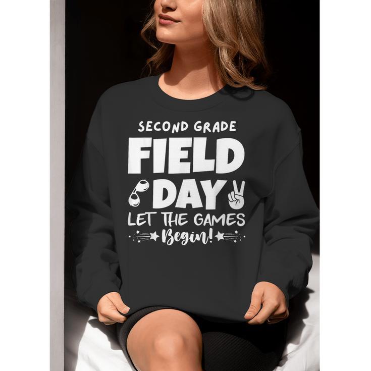 Field Day Second 2nd Grade Orange 2025 Boy Girl Teacher Women Crewneck Sweatshirt, 2nd Grade Teacher Sweatshirts, funny gift Field Day Second 2nd Grade Orange 2025 Boy Girl Teacher Women Crewneck Sweatshirt, 2nd Grade Teacher Sweatshirts, funny gift