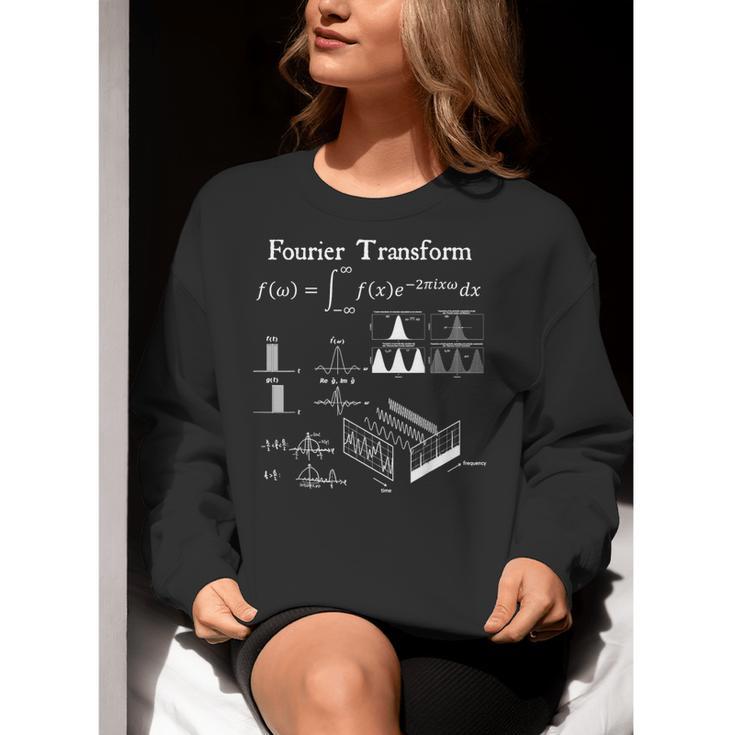 Fourier Transform Signal Science Math Teacher Nerdy Women Crewneck Sweatshirt, Science Teacher Sweatshirts, funny gift Fourier Transform Signal Science Math Teacher Nerdy Women Crewneck Sweatshirt, Science Teacher Sweatshirts, funny gift