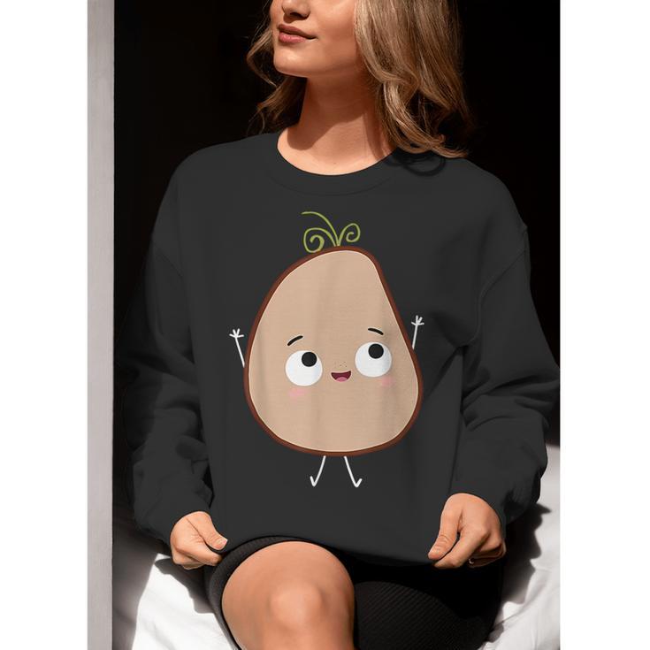Good Egg Teacher Halloween Costume The Couch Potato Women Crewneck Sweatshirt, funny gift Good Egg Teacher Halloween Costume The Couch Potato Women Crewneck Sweatshirt, funny gift