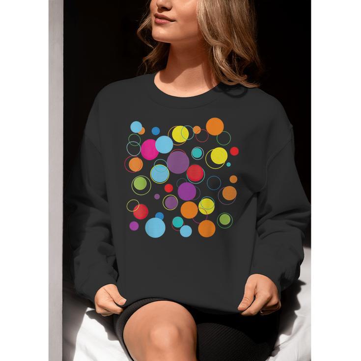 Happy Dot Day Colorful Polka Dot Art Teacher Student Kids Women Crewneck Sweatshirt, funny gift Happy Dot Day Colorful Polka Dot Art Teacher Student Kids Women Crewneck Sweatshirt, funny gift