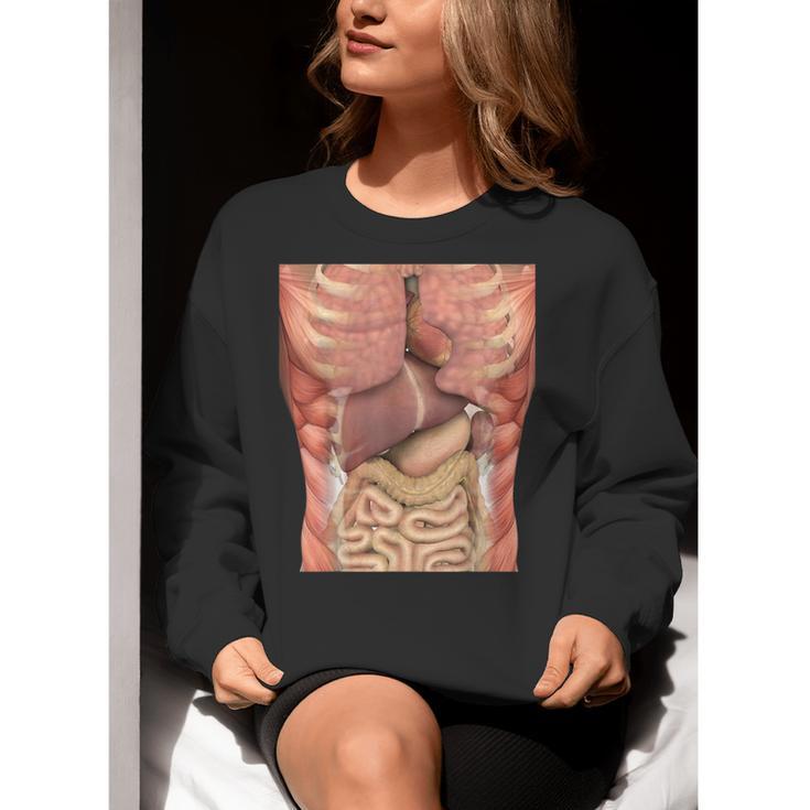 Human Muscles Organs Scary Anatomy Teacher Halloween Costume Women Crewneck Sweatshirt, funny gift Human Muscles Organs Scary Anatomy Teacher Halloween Costume Women Crewneck Sweatshirt, funny gift