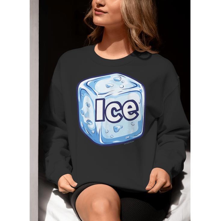 Ice Halloween Pun Costume Easy Lazy Team Group Teacher Women Crewneck Sweatshirt, funny gift Ice Halloween Pun Costume Easy Lazy Team Group Teacher Women Crewneck Sweatshirt, funny gift