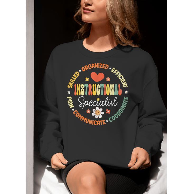 Instructional Specialist School Cute Academic Teacher Women Crewneck Sweatshirt, funny gift Instructional Specialist School Cute Academic Teacher Women Crewneck Sweatshirt, funny gift