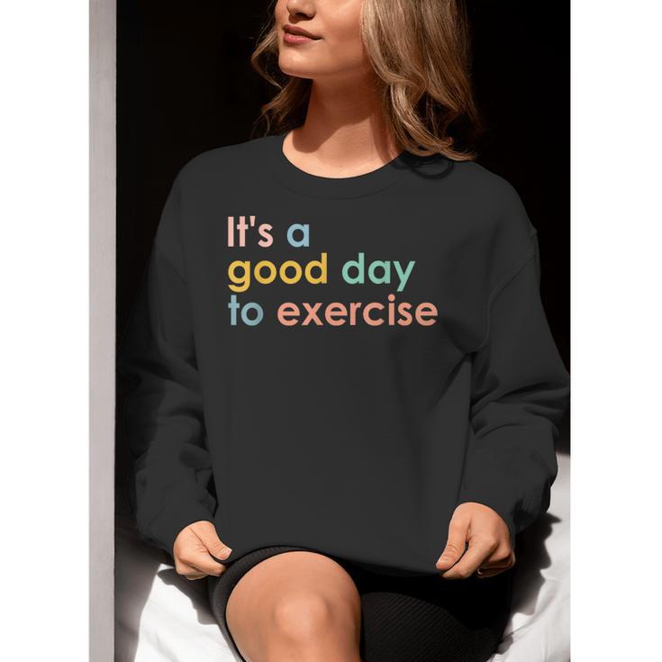 It's A Good Day To Exercise PE Teacher Gym Exercise For Men Women Women Crewneck Sweatshirt, Pe Teacher Sweatshirts, funny gift It's A Good Day To Exercise PE Teacher Gym Exercise For Men Women Women Crewneck Sweatshirt, Pe Teacher Sweatshirts, funny gift
