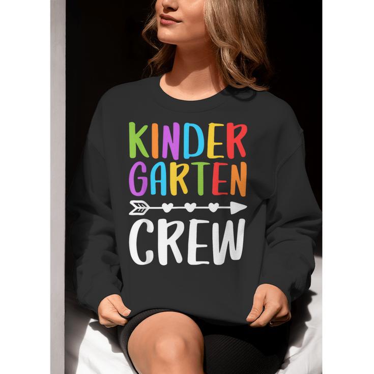 Kindergarten Crew Shirt Kinder Crew Teacher Boy Girl Women Crewneck Sweatshirt, funny gift
