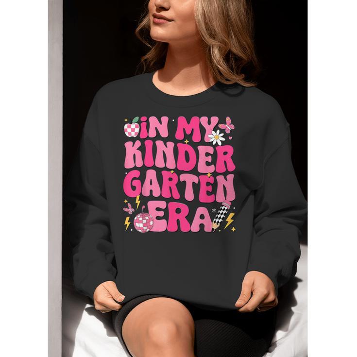In My Kindergarten Era Girl Back To School Kinder Teacher Women Crewneck Sweatshirt, funny gift In My Kindergarten Era Girl Back To School Kinder Teacher Women Crewneck Sweatshirt, funny gift