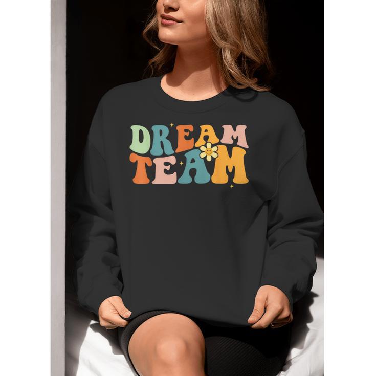Last Day Of School Back To School Dream-Team Teacher Kids Women Crewneck Sweatshirt, funny gift Last Day Of School Back To School Dream-Team Teacher Kids Women Crewneck Sweatshirt, funny gift