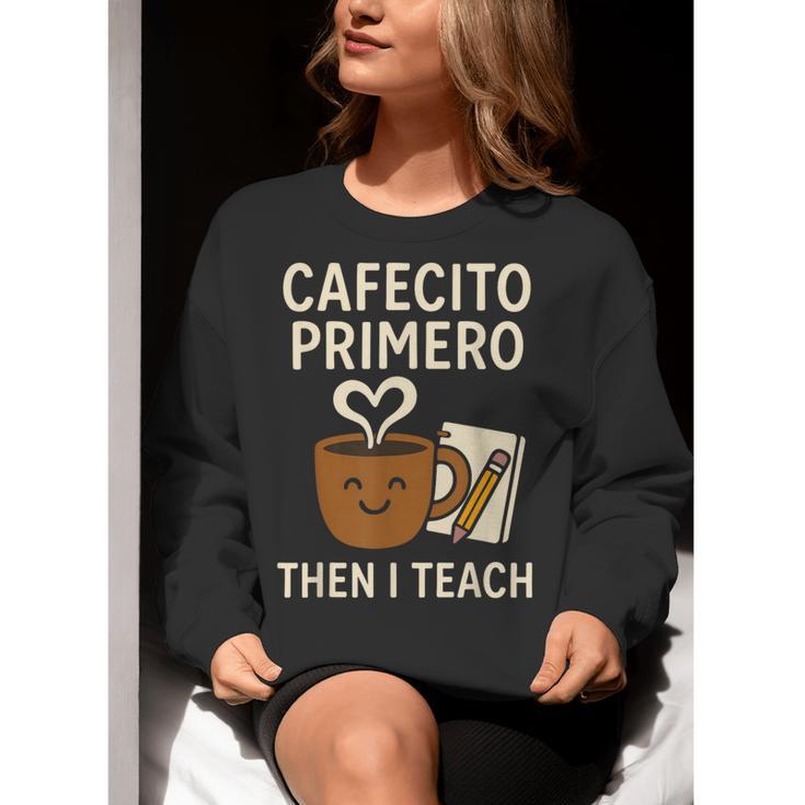 Latina Teacher Bilingual Educator Spanish Heritage Empower Women Crewneck Sweatshirt, funny gift Latina Teacher Bilingual Educator Spanish Heritage Empower Women Crewneck Sweatshirt, funny gift