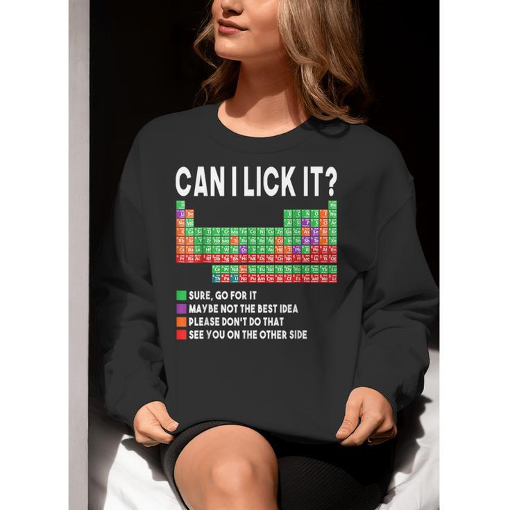 Can I Lick It Periodic Table Science Teacher Boy And Girls Women Crewneck Sweatshirt, Science Teacher Sweatshirts, funny gift Can I Lick It Periodic Table Science Teacher Boy And Girls Women Crewneck Sweatshirt, Science Teacher Sweatshirts, funny gift