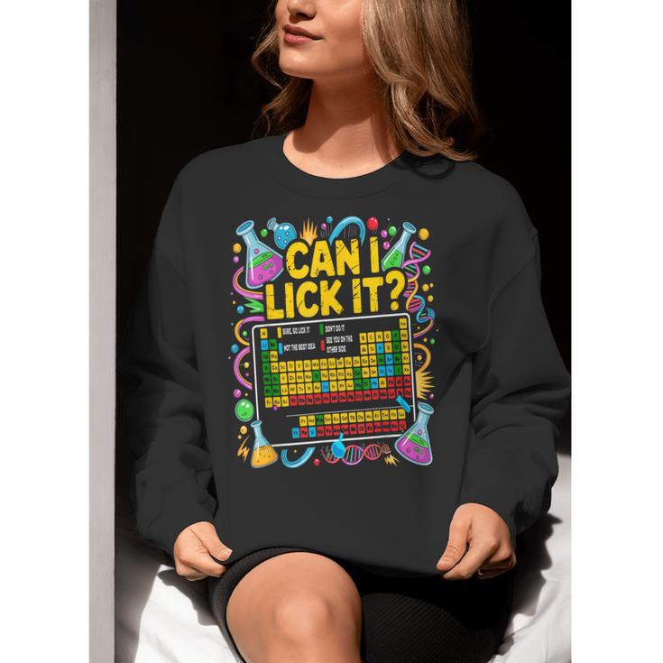 Can I Lick It Periodic Table Science Teacher Men Women Women Crewneck Sweatshirt, Science Teacher Sweatshirts, funny gift Can I Lick It Periodic Table Science Teacher Men Women Women Crewneck Sweatshirt, Science Teacher Sweatshirts, funny gift