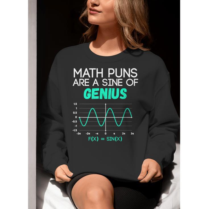Math Puns Are a Sine Of Genius Math Teacher T-Shirt Women Crewneck Sweatshirt, funny gift Math Puns Are a Sine Of Genius Math Teacher T-Shirt Women Crewneck Sweatshirt, funny gift