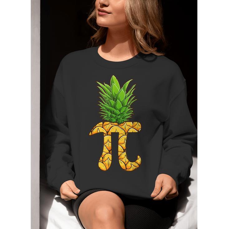 Math Teacher Hawaiian Shirts Pineapple Pi Day Symbol Women Crewneck Sweatshirt, funny gift Math Teacher Hawaiian Shirts Pineapple Pi Day Symbol Women Crewneck Sweatshirt, funny gift