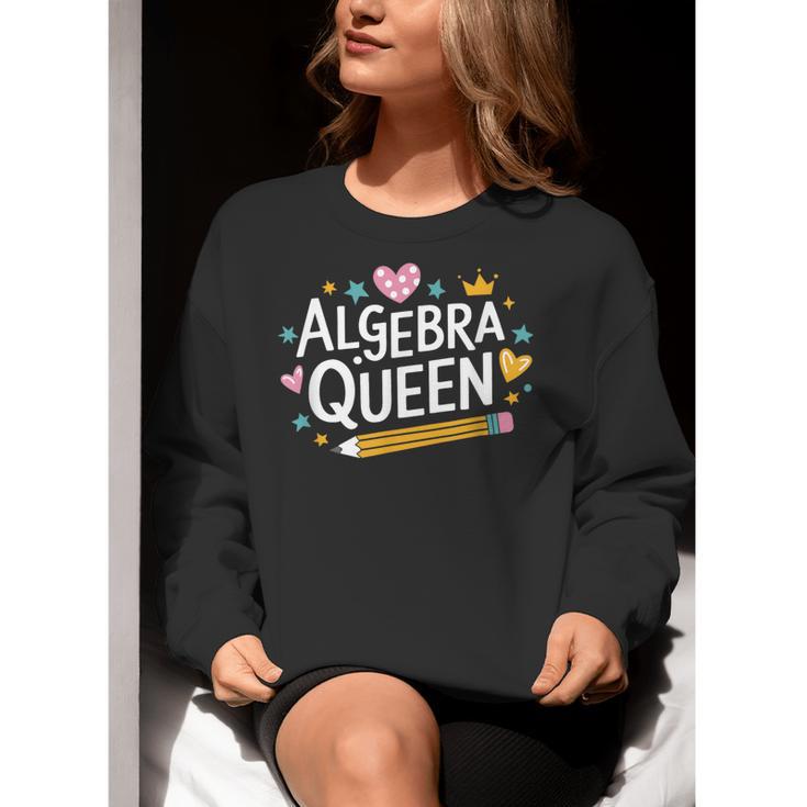 Mathematician And Mathematics Teacher Algebra Queen Women Crewneck Sweatshirt, funny gift Mathematician And Mathematics Teacher Algebra Queen Women Crewneck Sweatshirt, funny gift