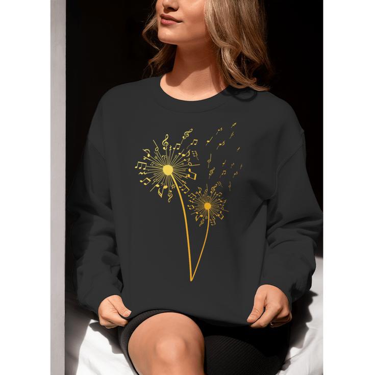 Music Note For Men Women Music Teacher Music Lover Women Crewneck Sweatshirt, funny gift