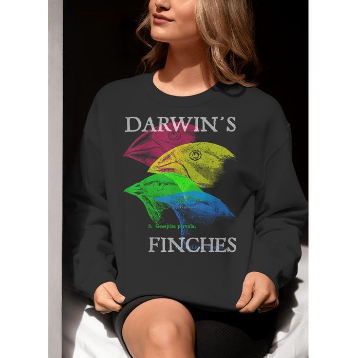 Nerdy Darwin's Finches Evolution Science Biology Teacher Women Crewneck Sweatshirt, Science Teacher Sweatshirts, funny gift Nerdy Darwin's Finches Evolution Science Biology Teacher Women Crewneck Sweatshirt, Science Teacher Sweatshirts, funny gift