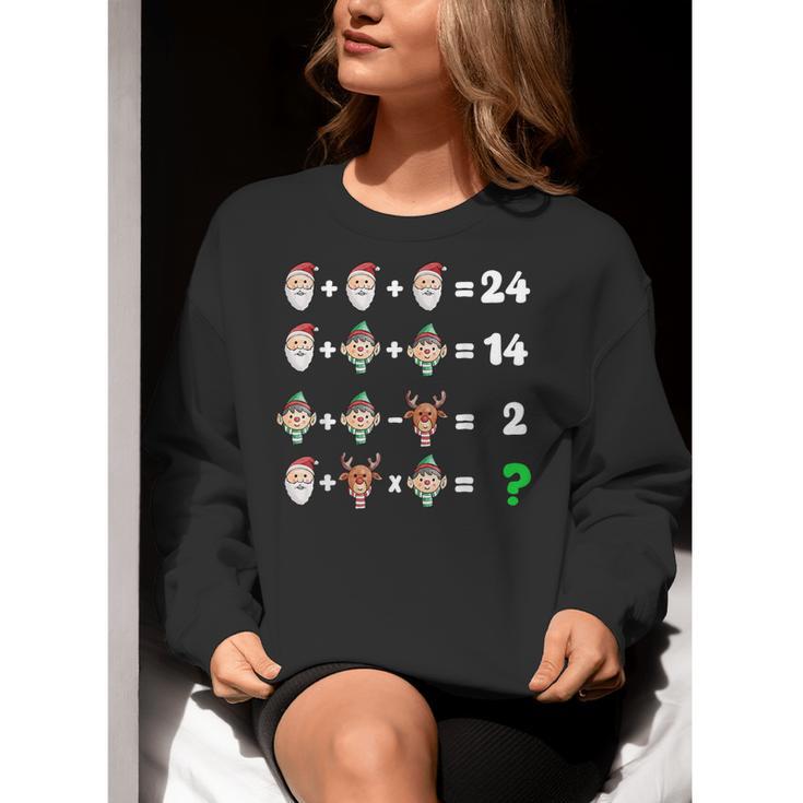 Order Of Operations Quiz Christmas Math Teacher Xmas Math Women Crewneck Sweatshirt, funny gift Order Of Operations Quiz Christmas Math Teacher Xmas Math Women Crewneck Sweatshirt, funny gift