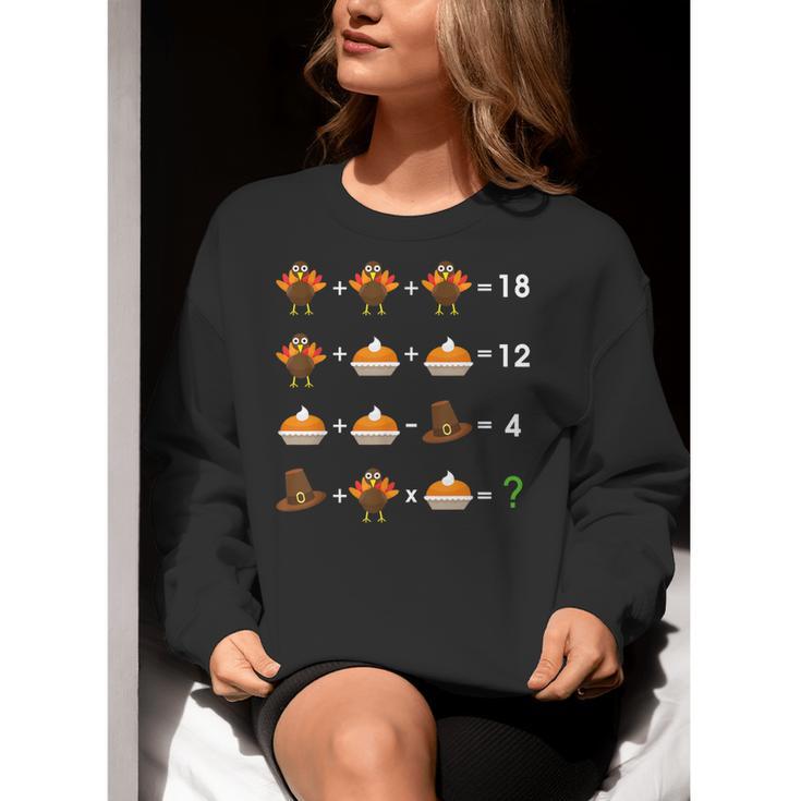 Order Of Operations Thanksgiving Quiz Math Teacher Women Crewneck Sweatshirt, funny gift Order Of Operations Thanksgiving Quiz Math Teacher Women Crewneck Sweatshirt, funny gift
